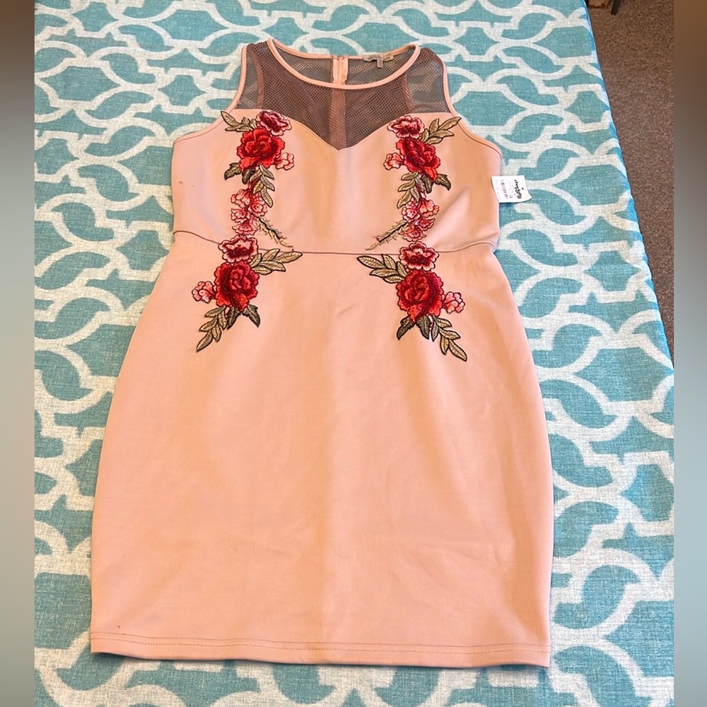 Women’s Charlotte Russe Pink Cocktail Dress. Size 1xl.